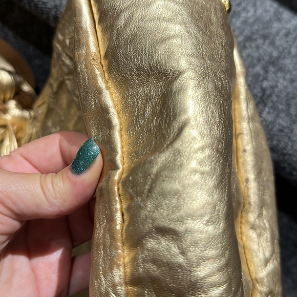 Prada gold leather bag with side bows! - Picture 17 of 17